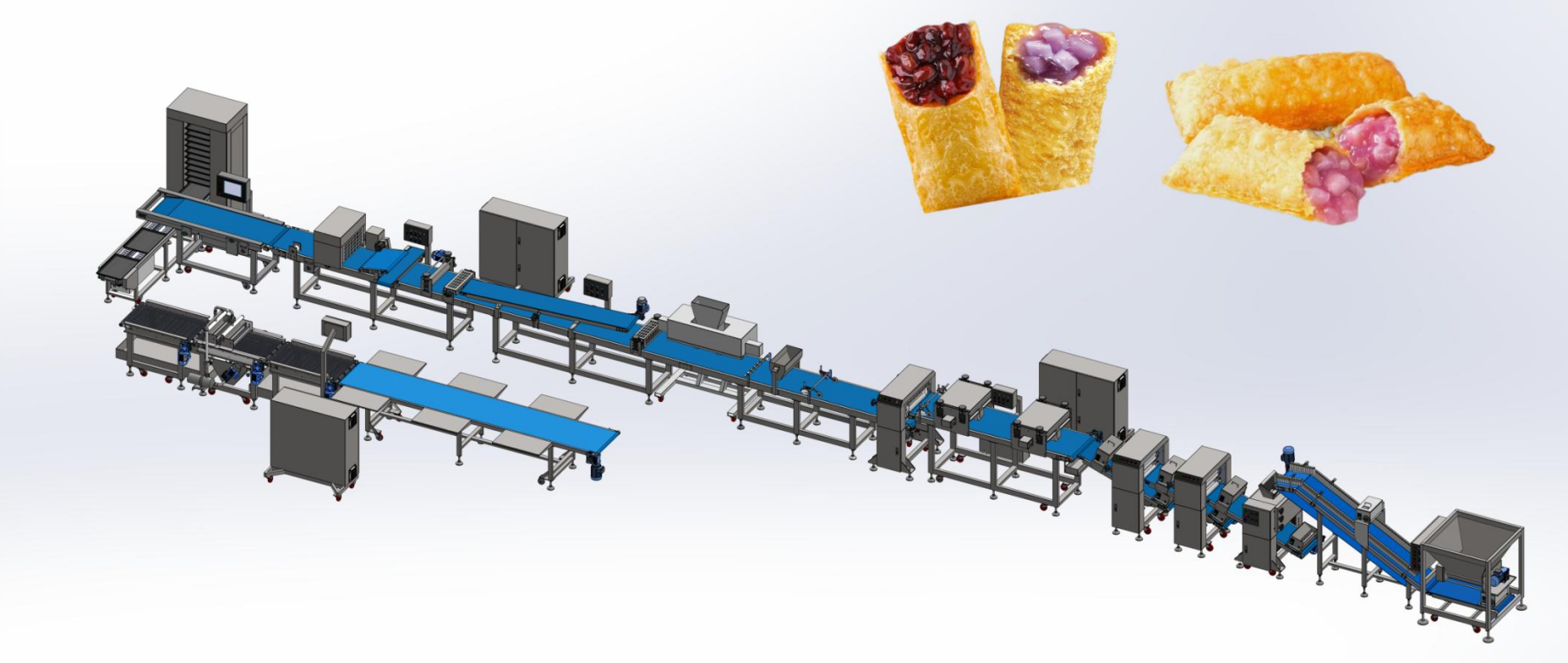 pie production line