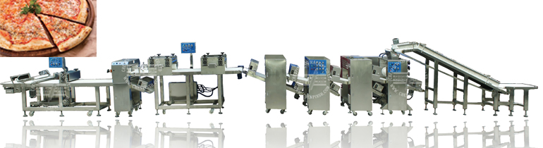 Automatic Pizza Production Line Machine Featured Image