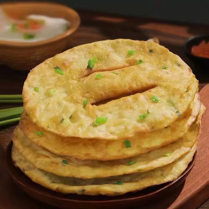 葱花大油饼