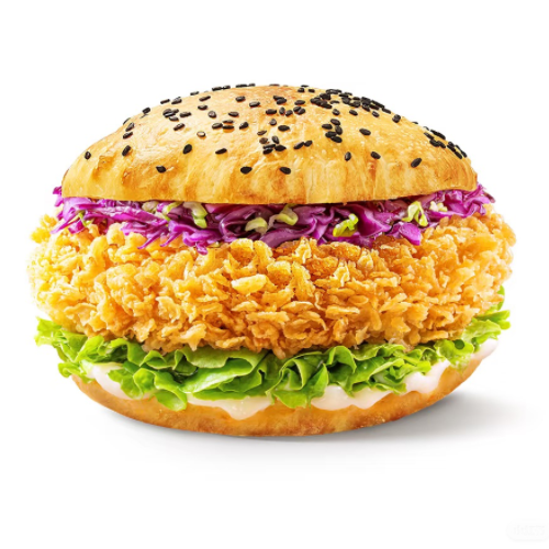 Chinese burger bread