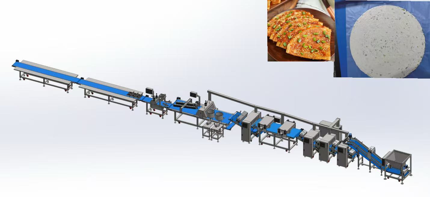 Sauce-Flavored Flatbread/paratha Production Line