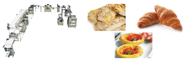 Automatic Puff Pastry Food Production Line