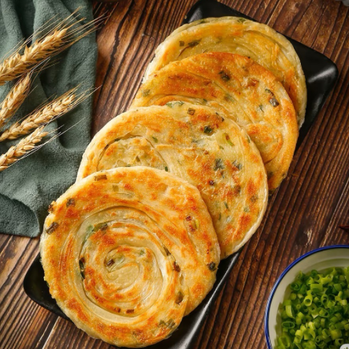 Scallion paratha